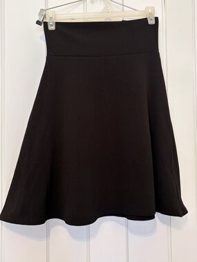 LuLaRoe Black A-Line Skirt - Flared Silhouette